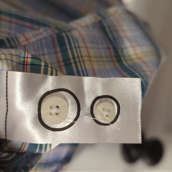 UNTUCKit Men's Long Sleeve Rutherglen Plaid Dress shirt NWOT - Picture 8 of 10